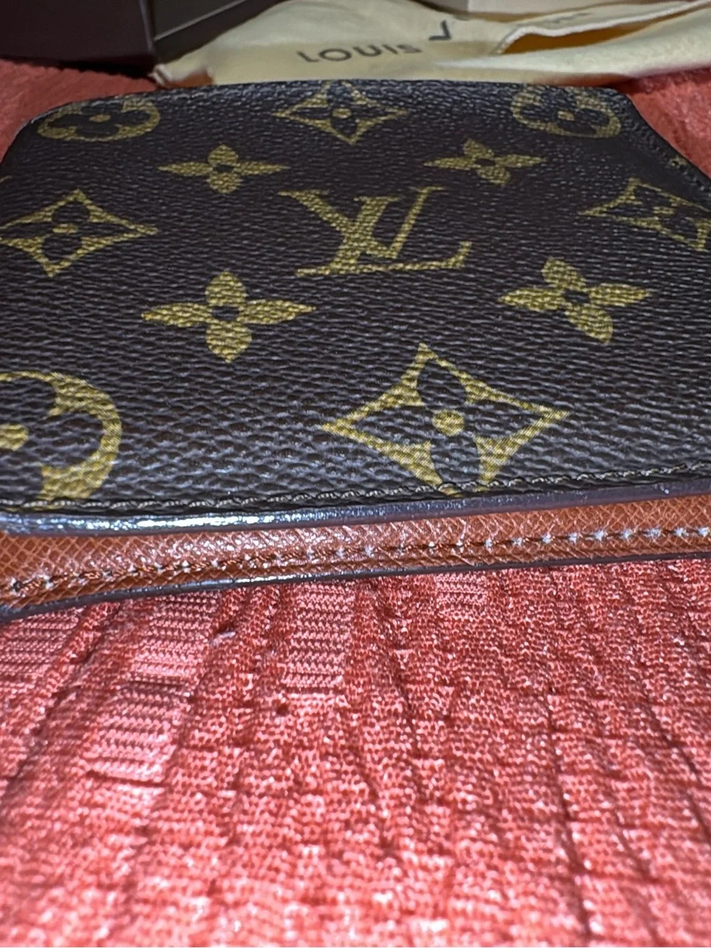 Louis Vuitton Monogram Canvas Wallet - Brown/Gold